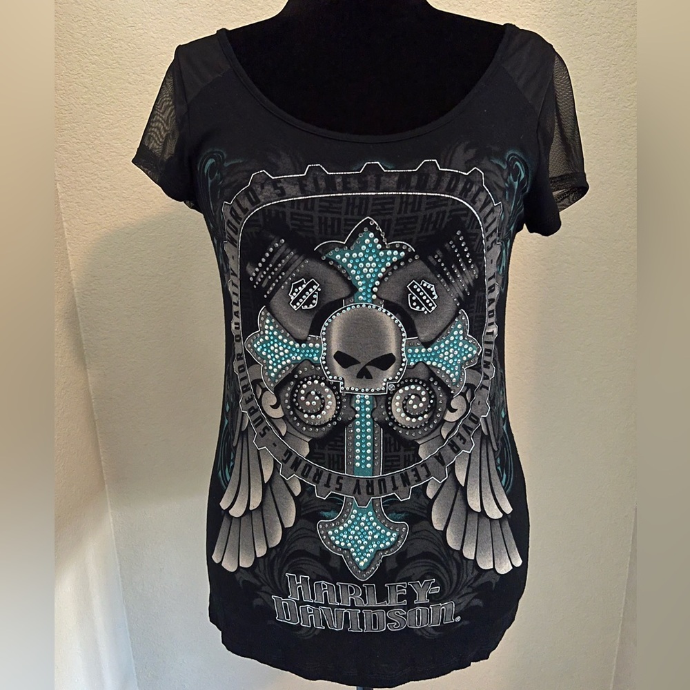 Harley Davidson bling top